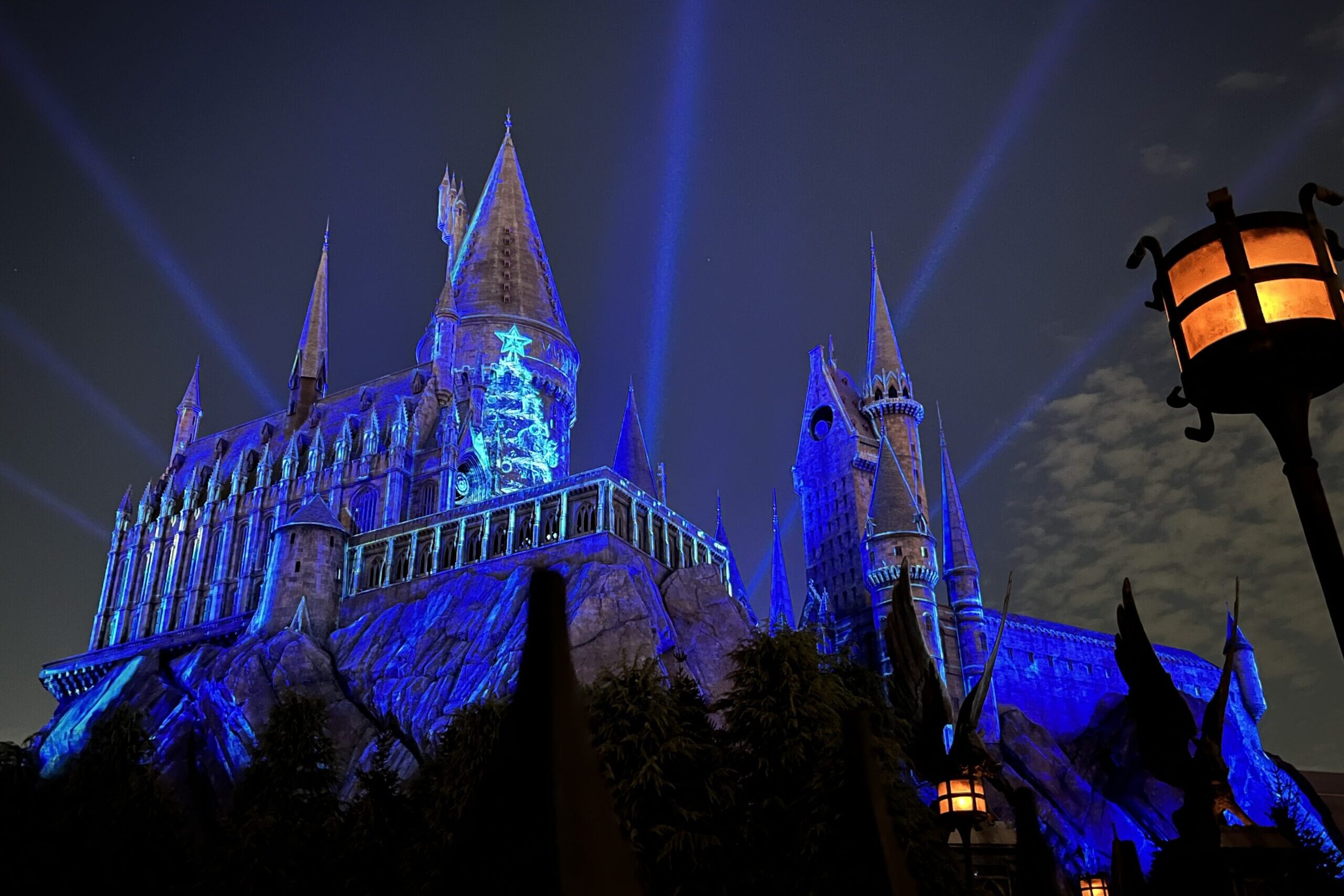 USJ環球影城哈利波特城堡點燈